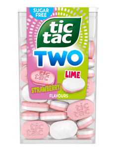 TIC TAC TWO STRAWBERRY-LIME...