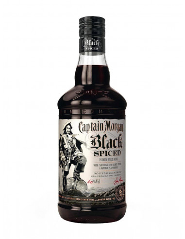 CAPTAIN MORGAN BLACK SPICED 40% 1 L